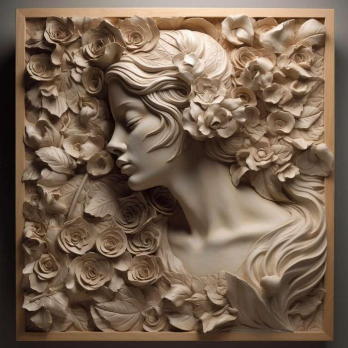 نموذج ثلاثي الأبعاد لآلة CNC 3D Art 